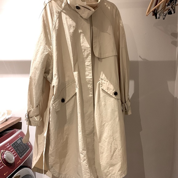 H&M Trench Coat (over sized) - Picture 10 of 12